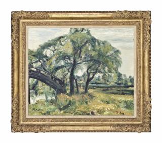 Ronald Ossory Dunlop, R.A. - Trees By The Wey, Guildford