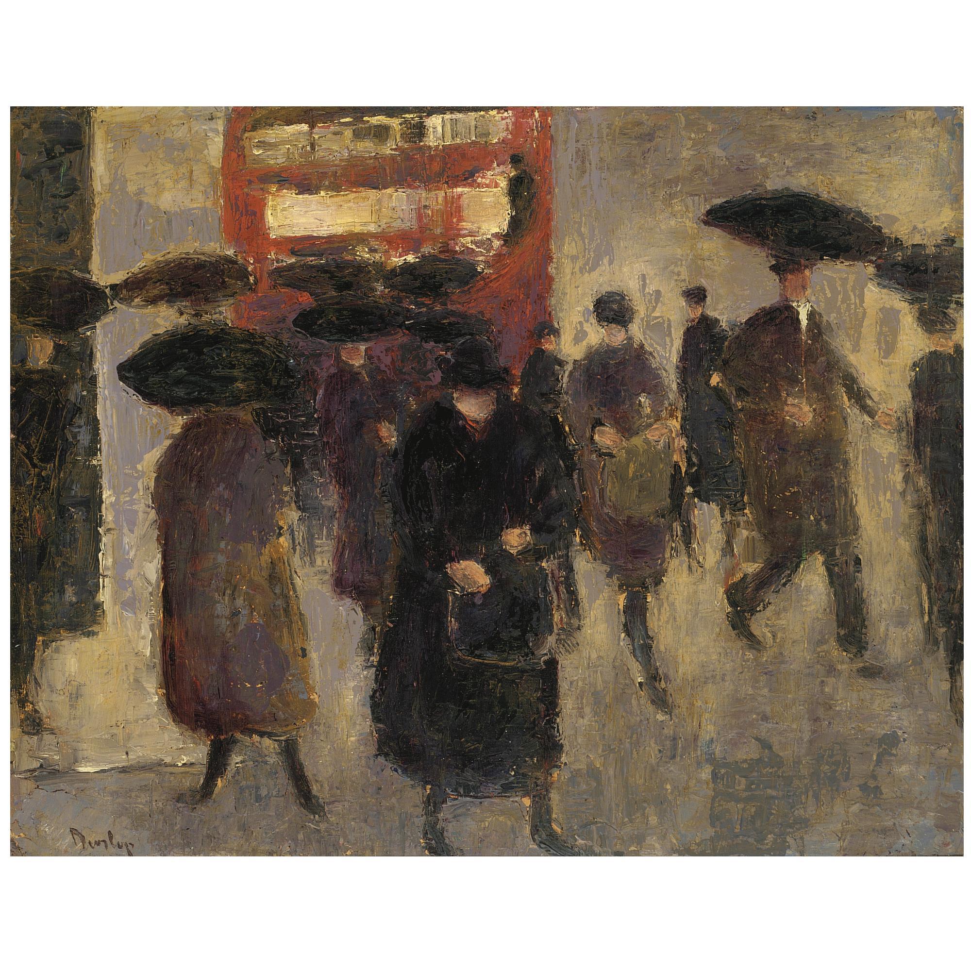 Ronald Ossory Dunlop - London In The Rain