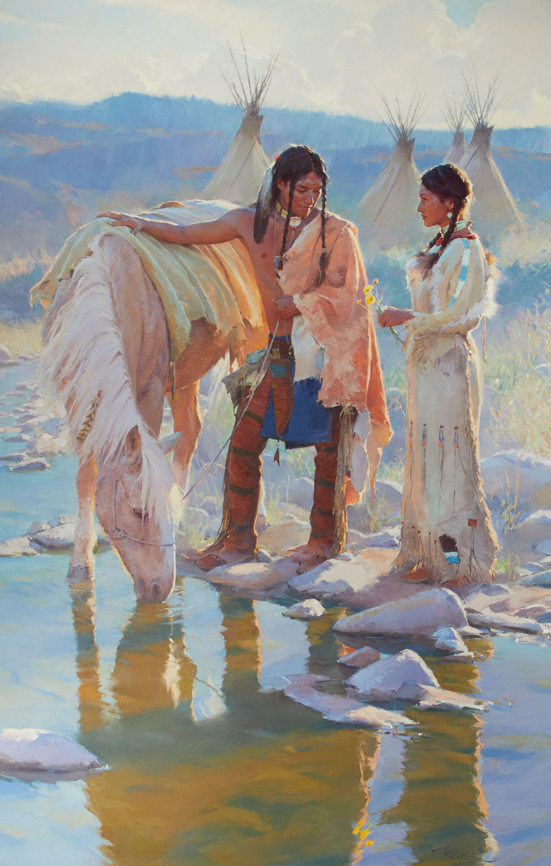 Ronald S. Riddick - Lakota Warrior\'s Farewell