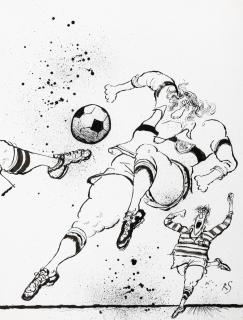 Ronald Searle - High Ball