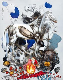Ronald Ventura - Horse Around(Painted In 2011)