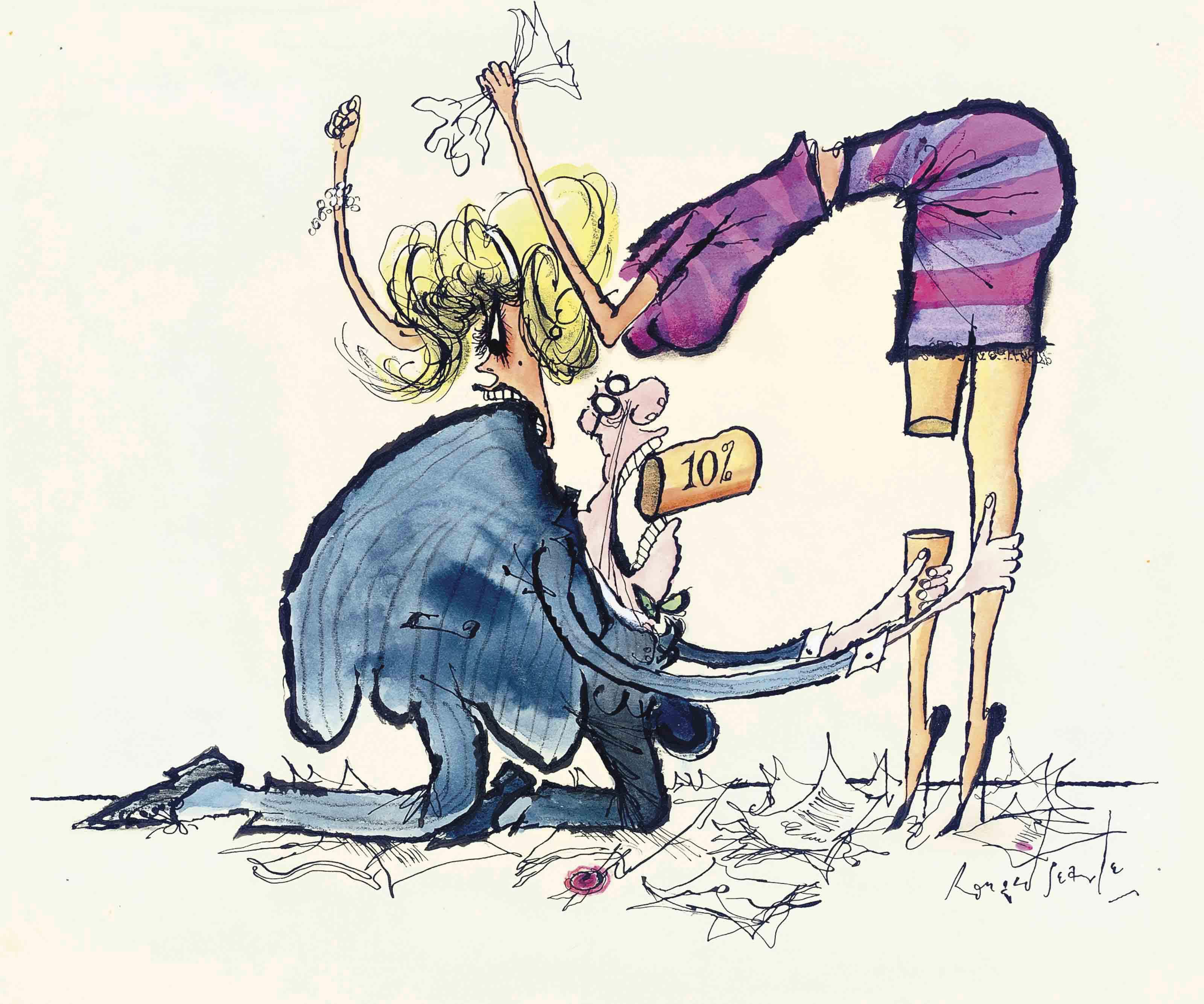 Ronald William Fordham Searle - \'10\'