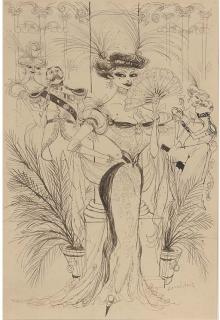 Ronald William Fordham Searle - An alluring gaze