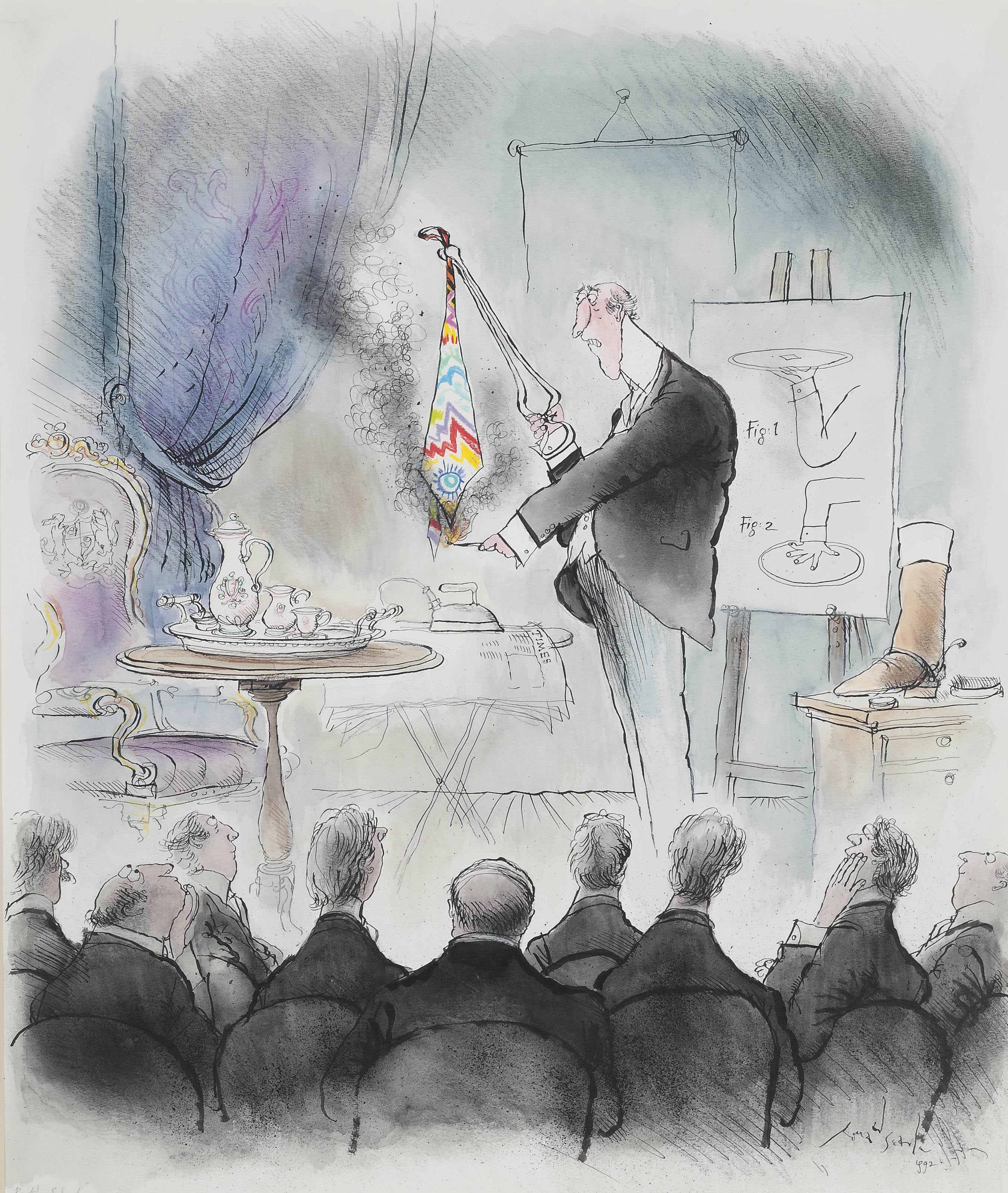 Ronald William Fordham Searle - Butler school