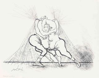 Ronald William Fordham Searle - \'Middle East Negotiations\'