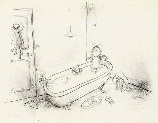 Ronald William Fordham Searle - St. Trinian\'s - \'Ondine - sort of\'