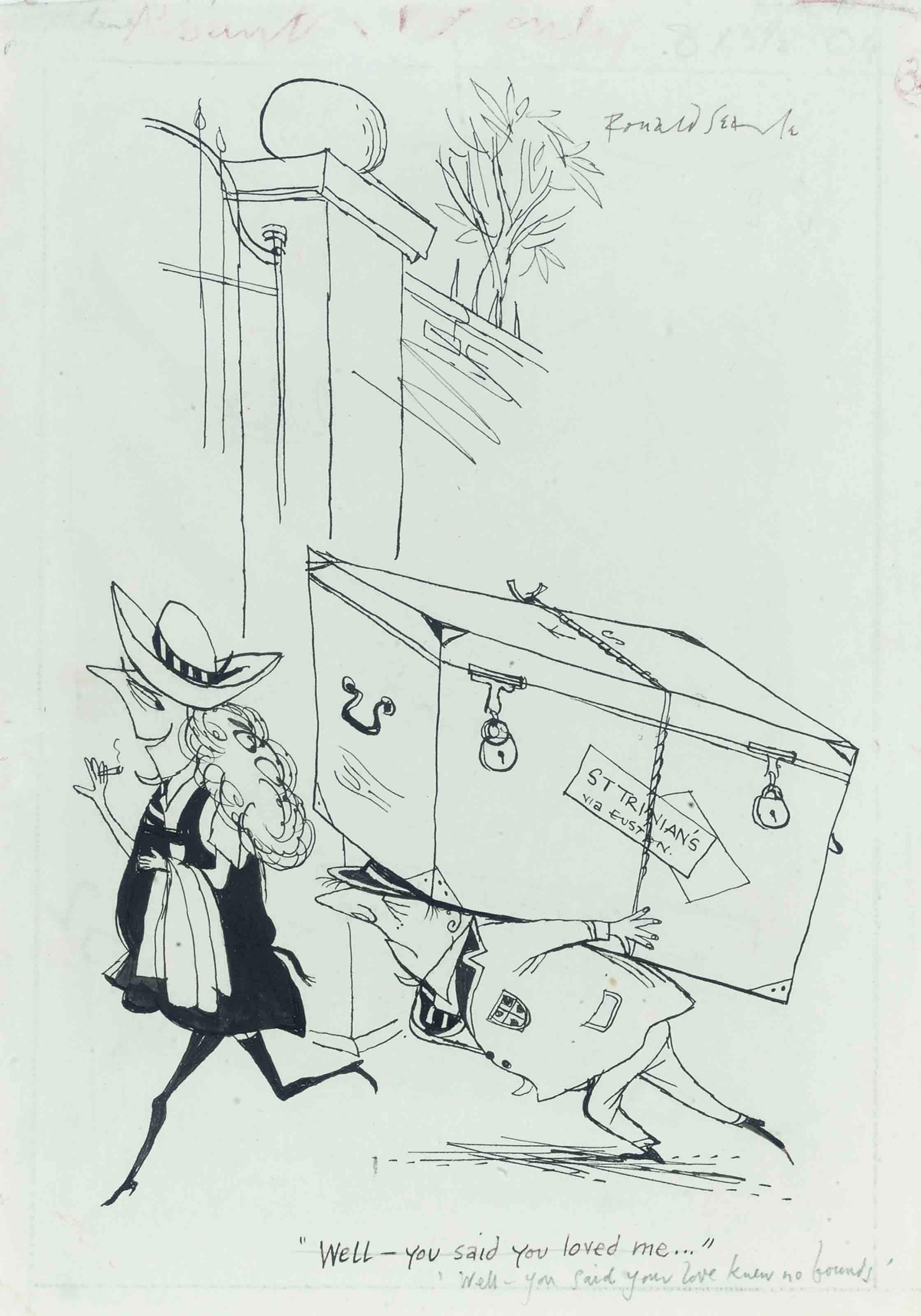 Ronald William Fordham Searle - \'Well - You Said Your Love Knew No Bounds\'