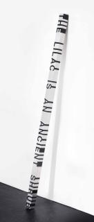 Roni Horn - Key And Cue, No. 1241 (The Lilac Is An Ancient Shrub)