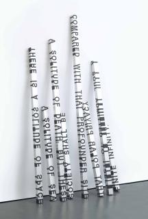 Roni Horn - When Dickinson Shut Her Eyes, No. 1695 (There Is A Solitude Of Space)