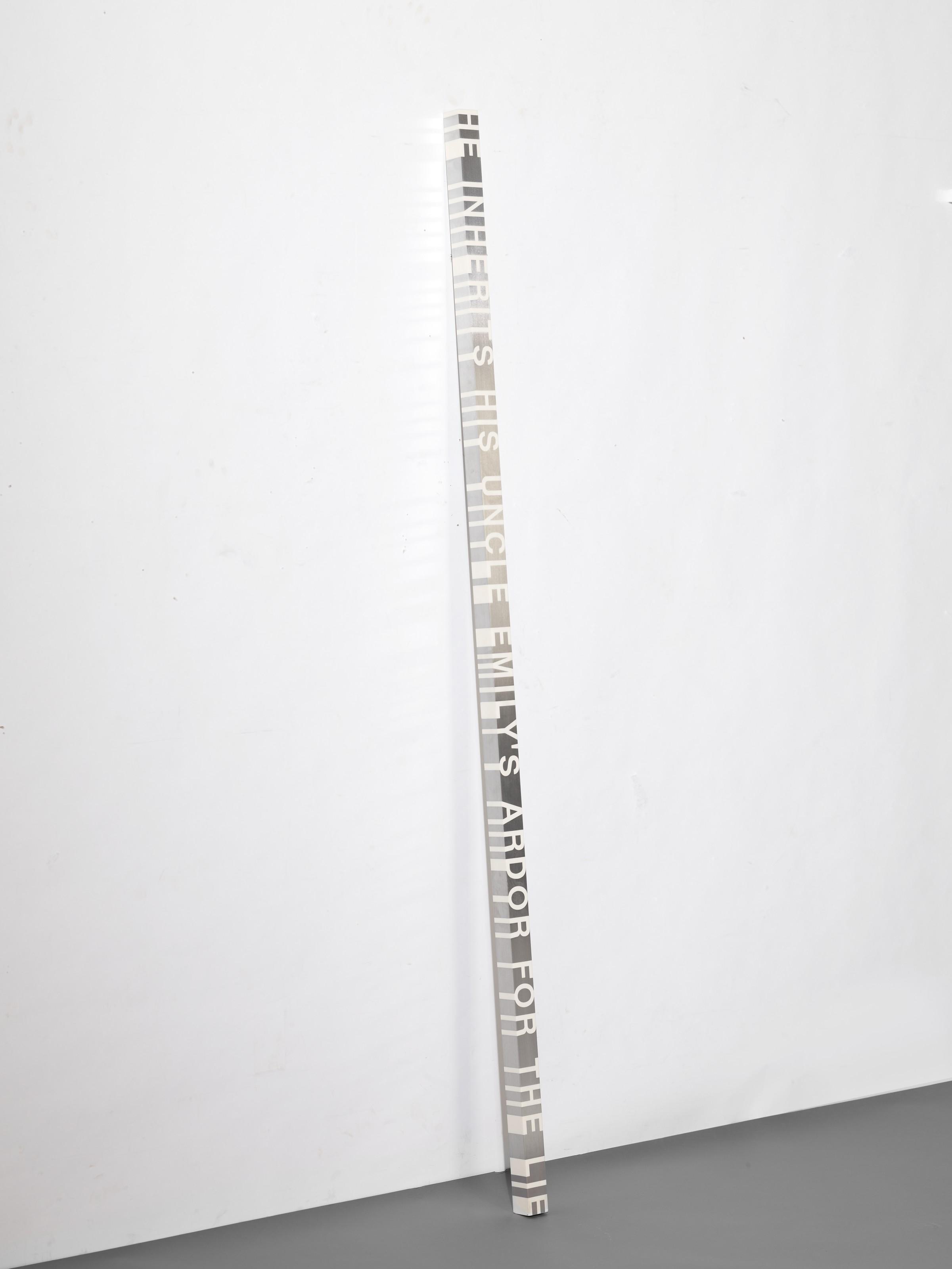 Roni Horn - White Dickinson HE INHERITS HIS UNCLE EMILY\'S ARDOR FOR THE LIE