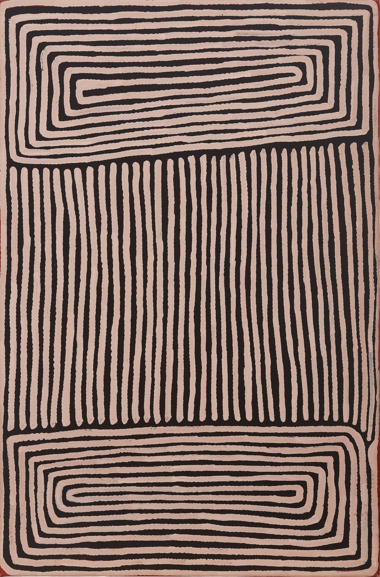 Ronnie Tjampitjinpa - NINU (GREATER BILBY) DREAMING AT TJITURRULNGA, 1999