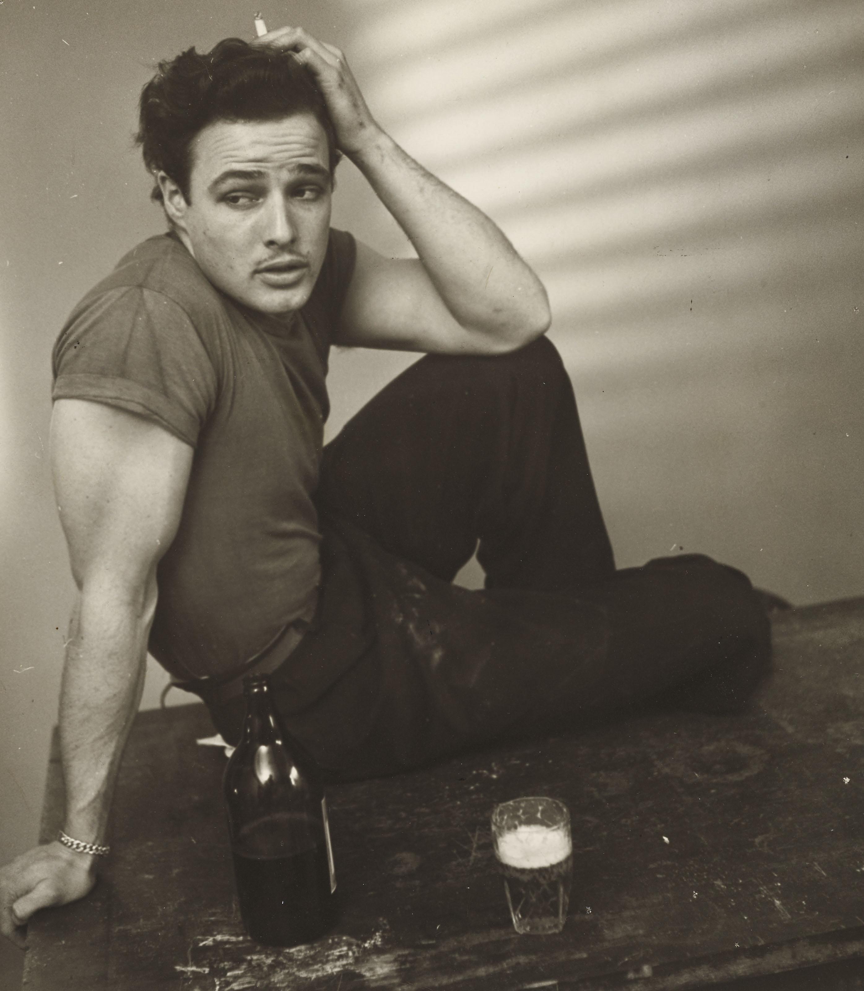 Ronny Jaques - Marlon Brando as Stanley Kowalski in \'A Streetcar Named Desire\', 1948