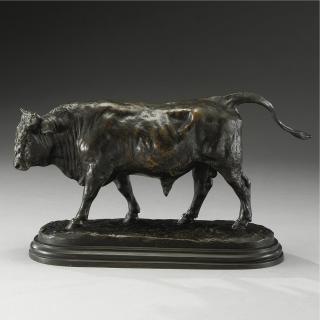 Rosa Bonheur - French A Walking Bull