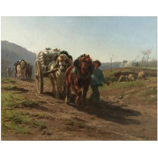 Rosa Bonheur - French Retour De Champs