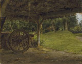 Rosa Bonheur - La grange dans la forêt