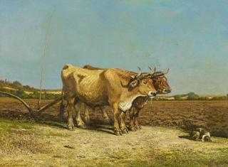 Rosa Bonheur - Ochsengespann