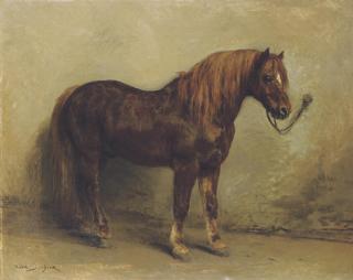 Rosa Bonheur - Tethered pony