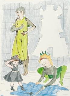 Rosa Loy - „blau statt grün statt blau“