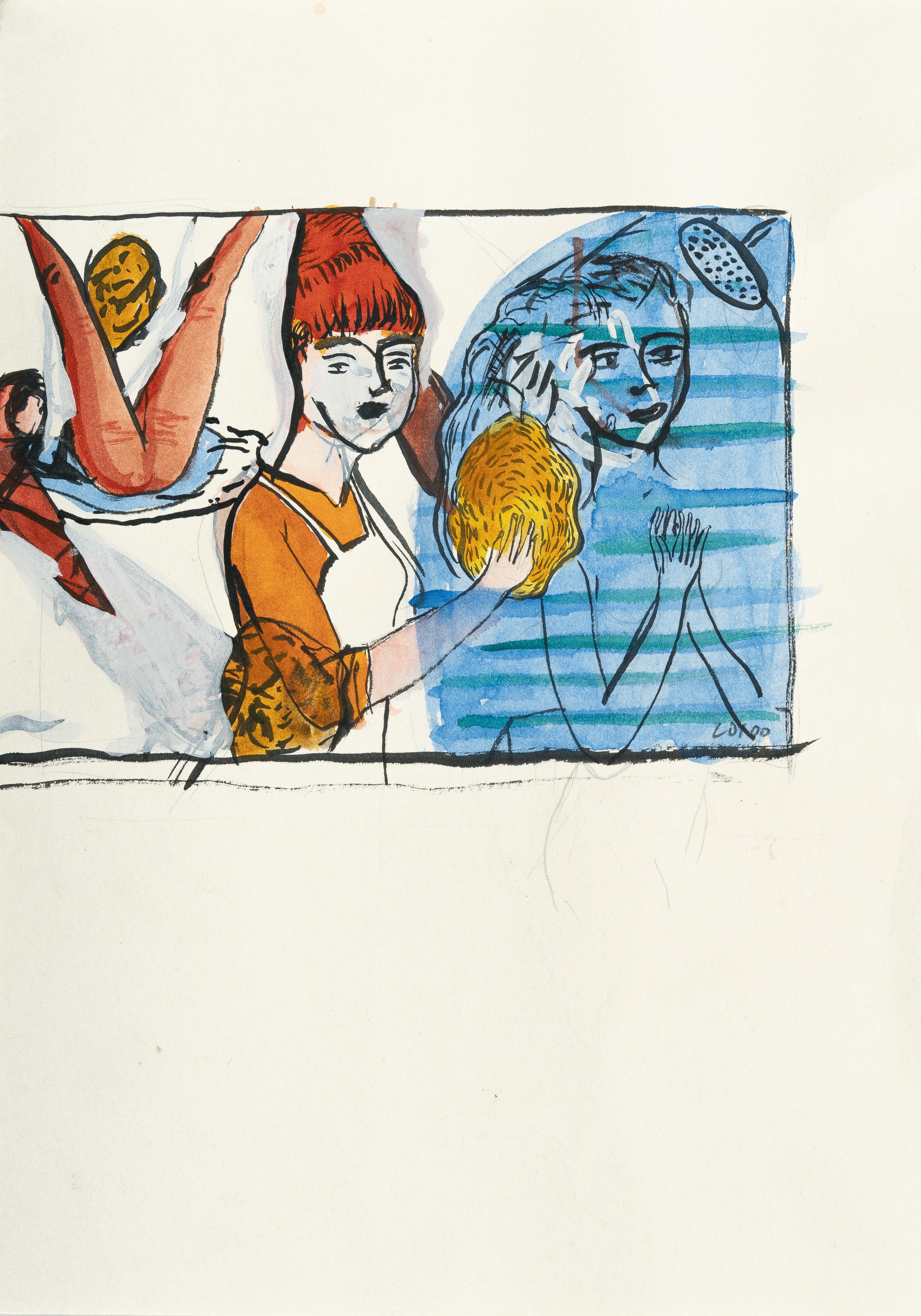 Rosa Loy - „Dusche“