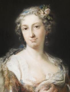 Rosalba Carriera - Nach - Dame in blauem