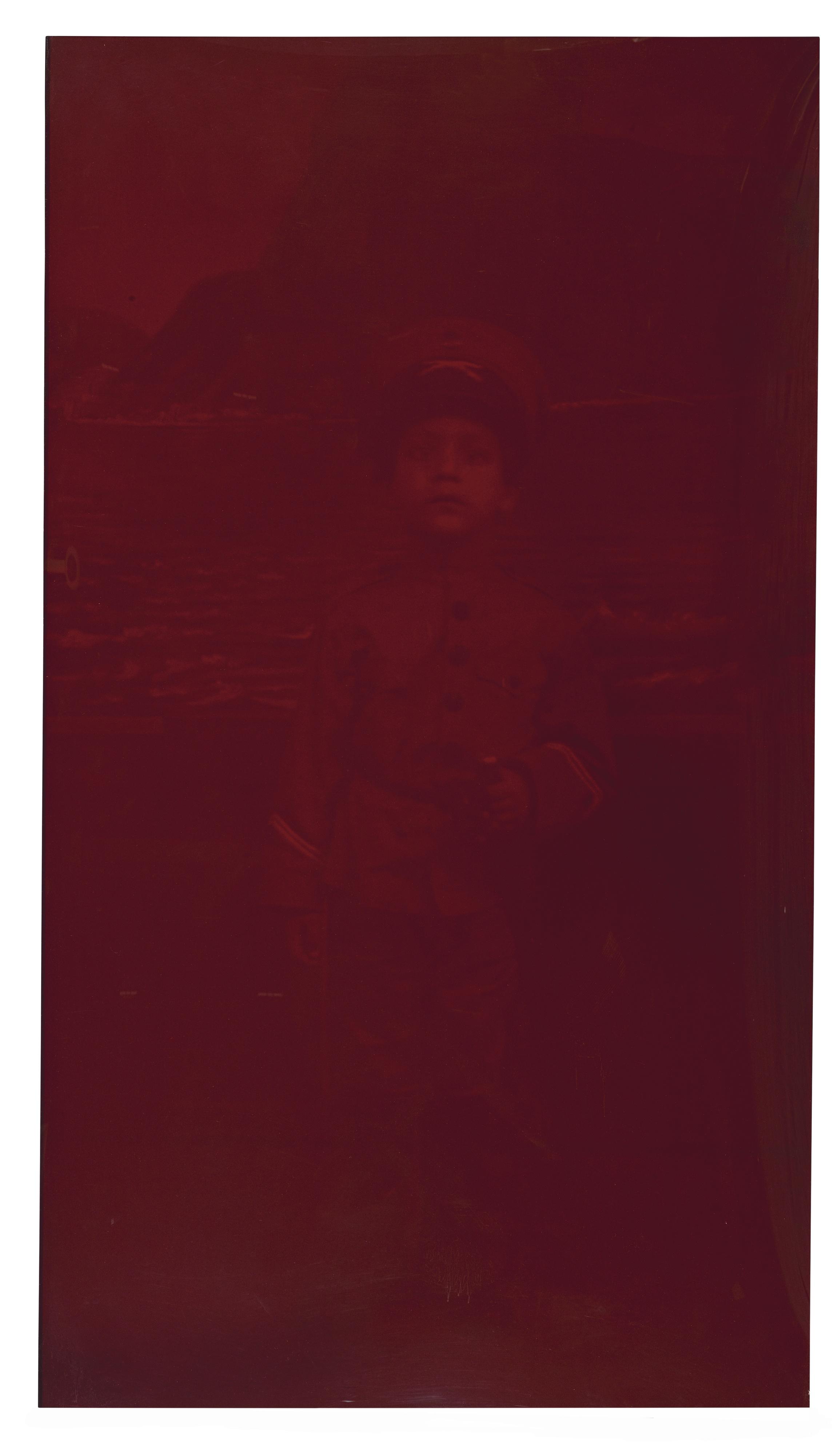 Rosângela Rennó - Untitled (Mad Boy), From Red Series
