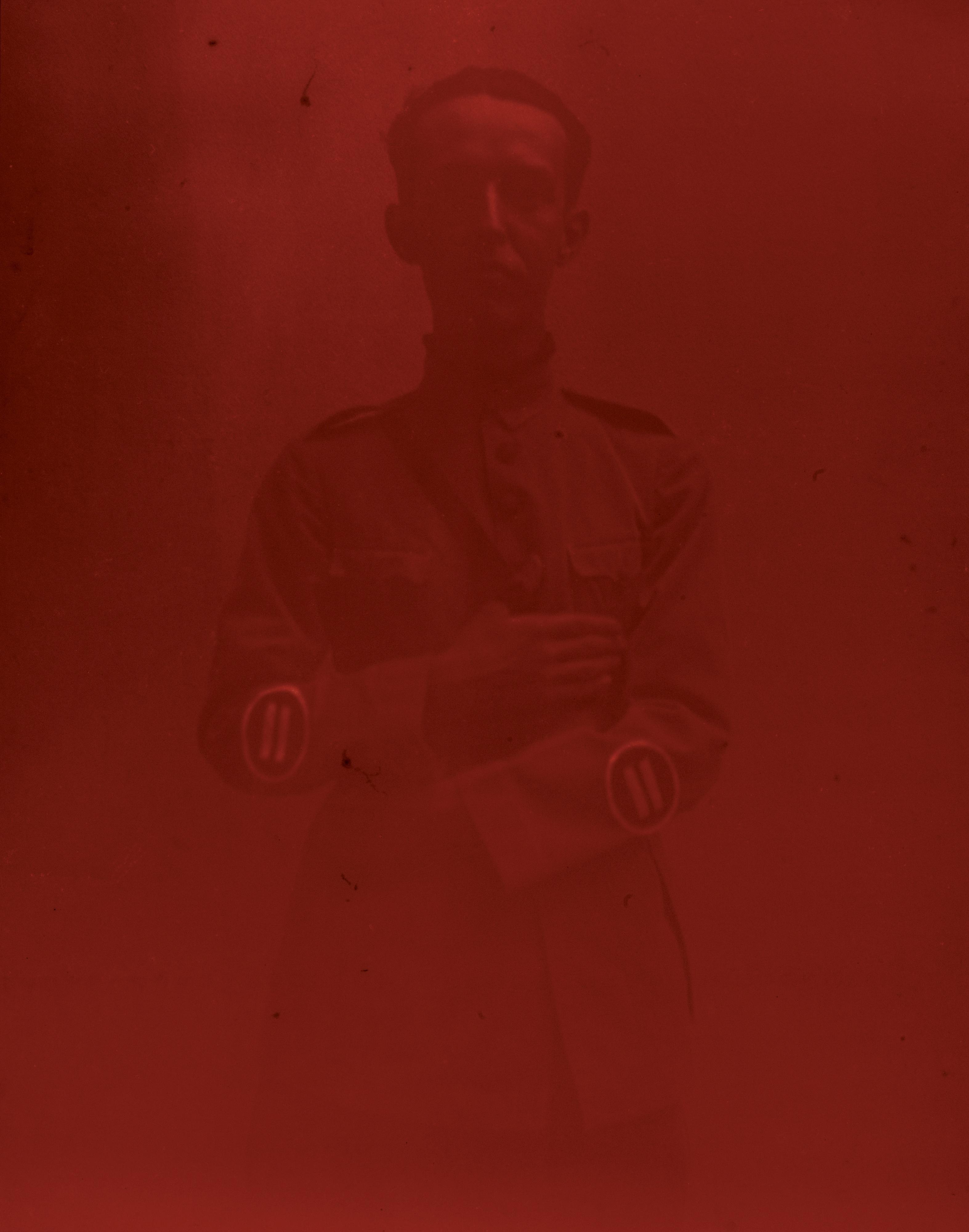 Rosângela Rennó - Untitled (Red Integralist)