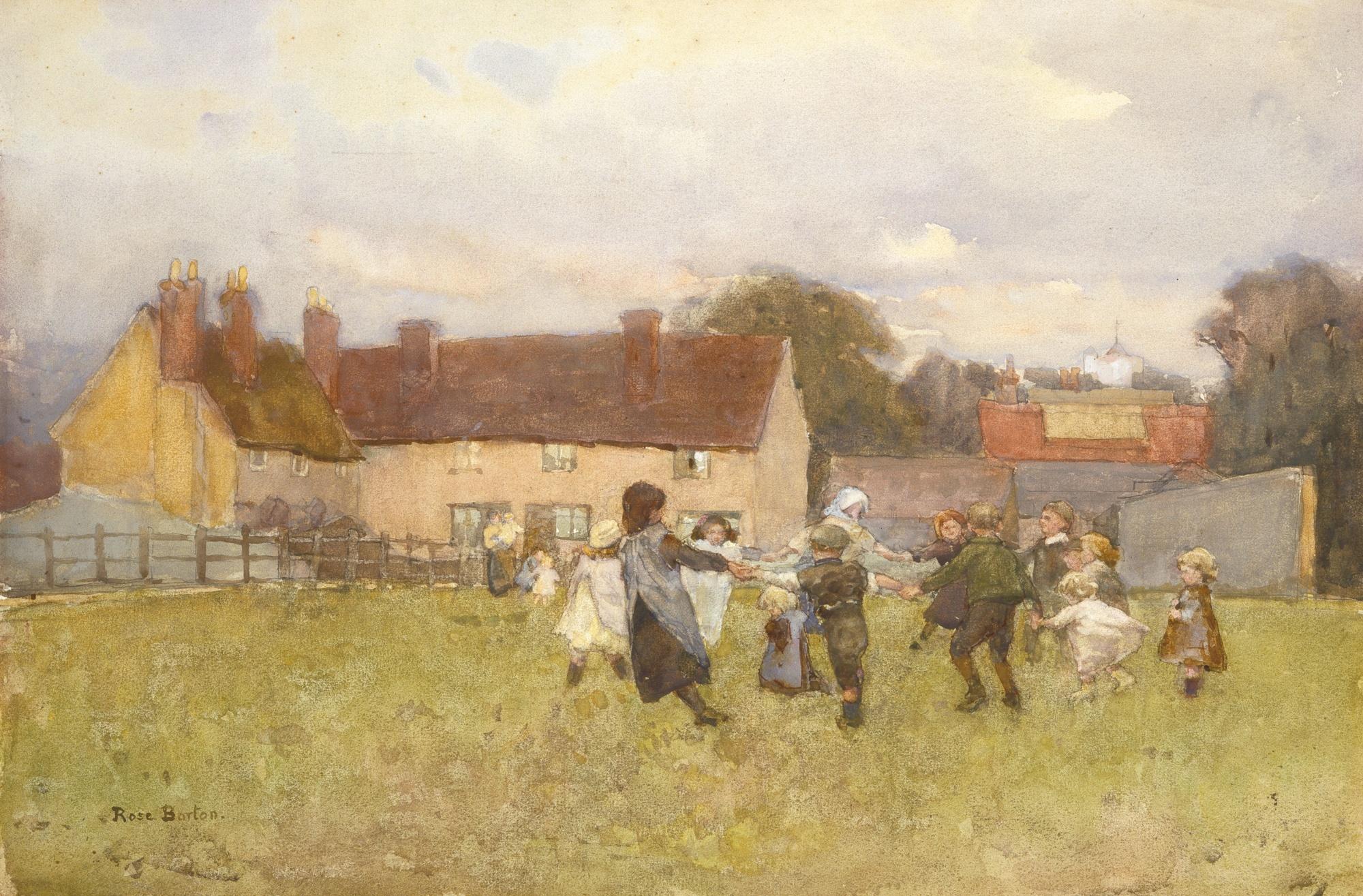 Rose Barton, R.W.S. - Here We Dance, Lubin Lubin