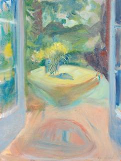 Rose Hilton - Garden Scene