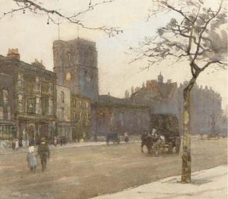 Rose Maynard Barton, R.W.S. - Chelsea Old Church