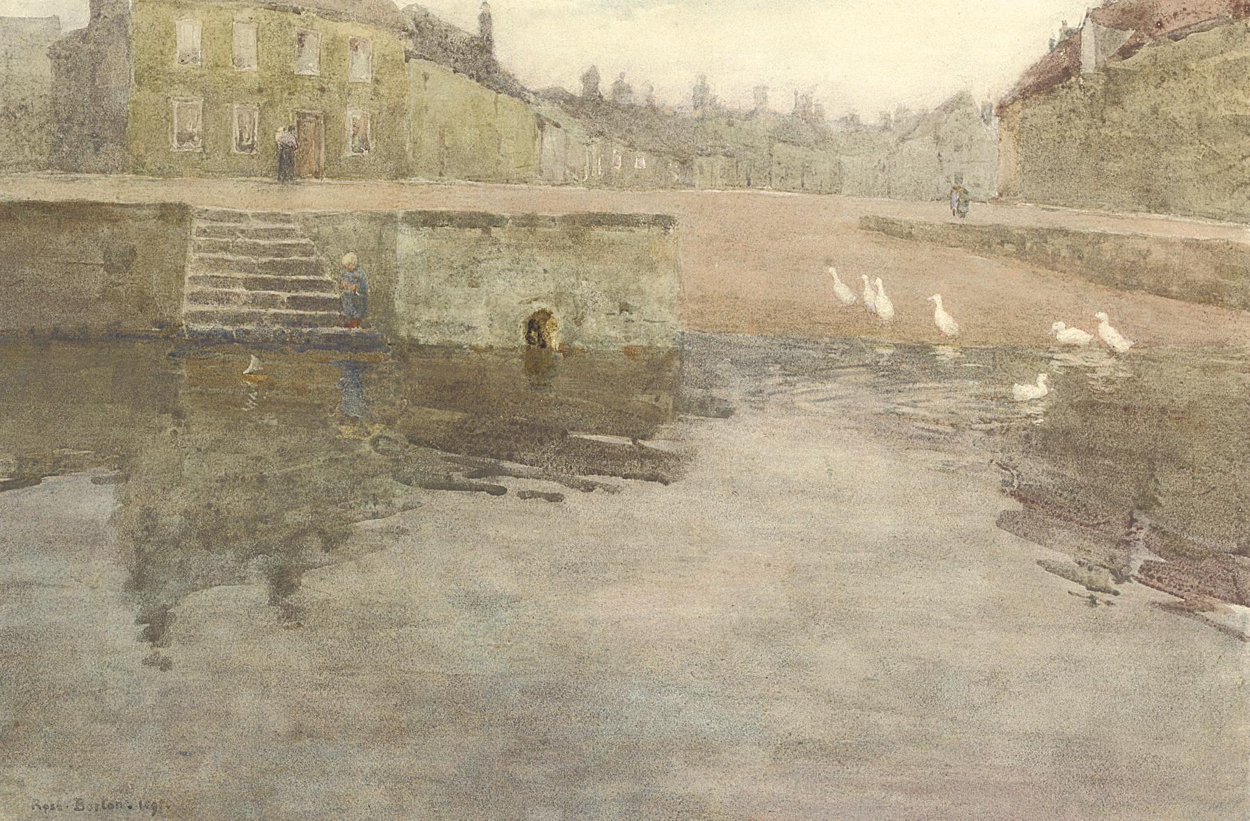 Rose Maynard Barton, R.W.S. - The Toy Boat