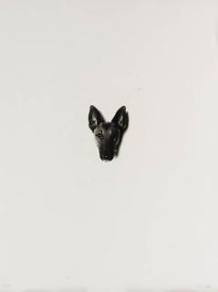 Rosemarie Trockel - [Hundeportrait] from Meine Kindheit - Schmerz und Heilung, UNICEF