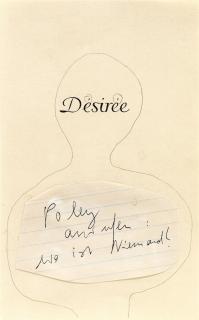 Rosemarie Trockel - Ohne Titel (Désirée)