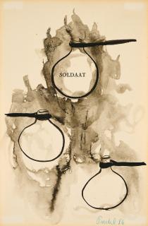 Rosemarie Trockel - Ohne Titel (Soldaat).