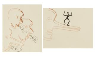 Rosemarie Trockel - Untitled (Two works)