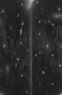 Ross Bleckner - In The Land Of The Shadow Of Death, Upon Them The Light Shined