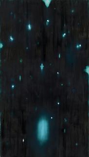 Ross Bleckner - In the Land of the Shadow of Death, Upon Them the Light Shined