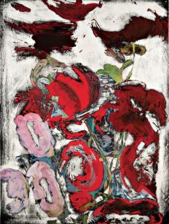 Ross Bleckner - Not yet titled - RB 3460