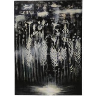 Ross Bleckner - Red Flowers #4