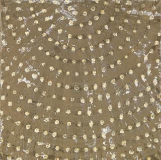 Ross Bleckner - Study For Metallic Dome