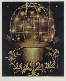 Ross Bleckner - Untitled [Sphere and Moulding]