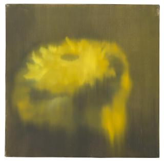 Ross Bleckner - Untitled (Yellow Flower)