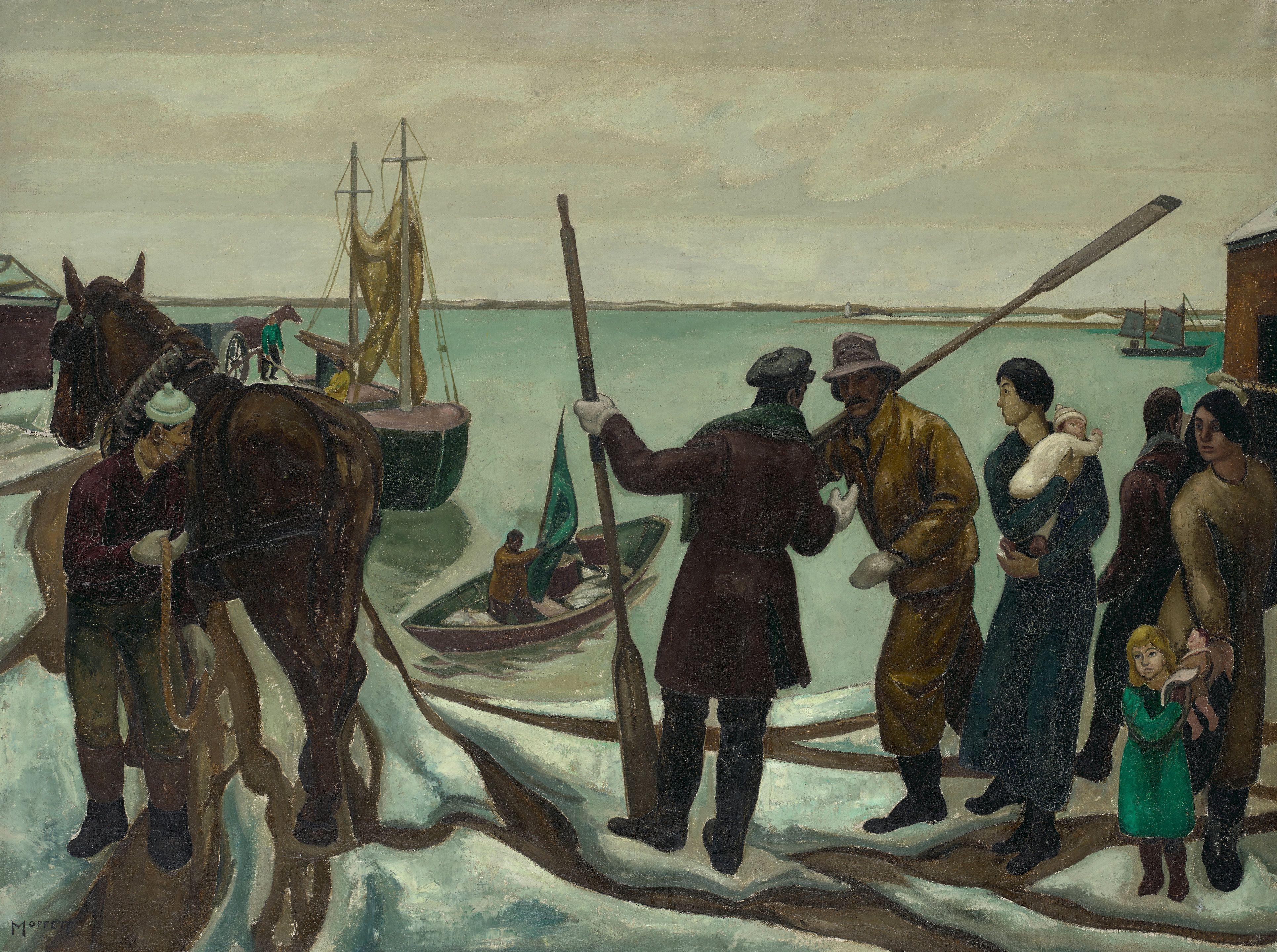 Ross E. Moffett - The Manta Wharf