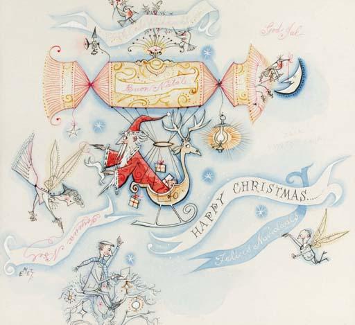 Rowland Emett - Happy Christmas