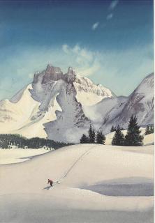 Rowland Hilder - Fresh Powder