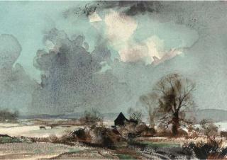 Rowland Hilder - Landscape near Tonbridge, Kent