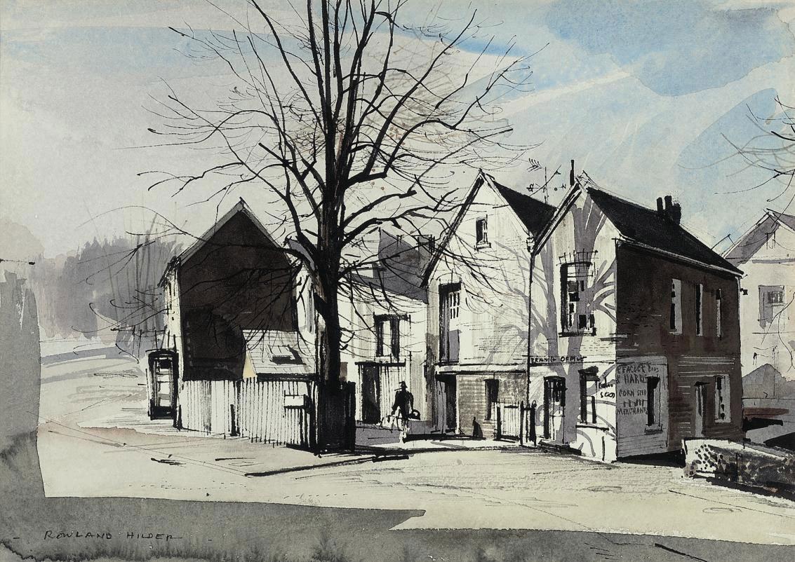 Rowland Hilder - Near Tonbridge, Kent