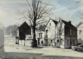 Rowland Hilder - Near Tonbridge, Kent