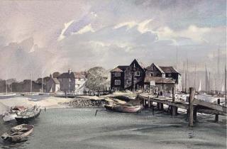 Rowland Hilder - Old Tidal Mill, Birdham