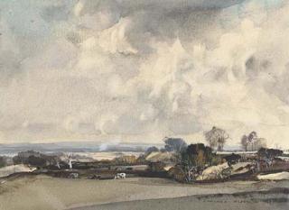 Rowland Hilder - Open landscape