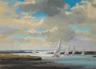 Rowland Hilder - Yachts